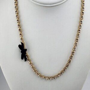 Vintage Loft Rhinestone Tennis Necklace‎